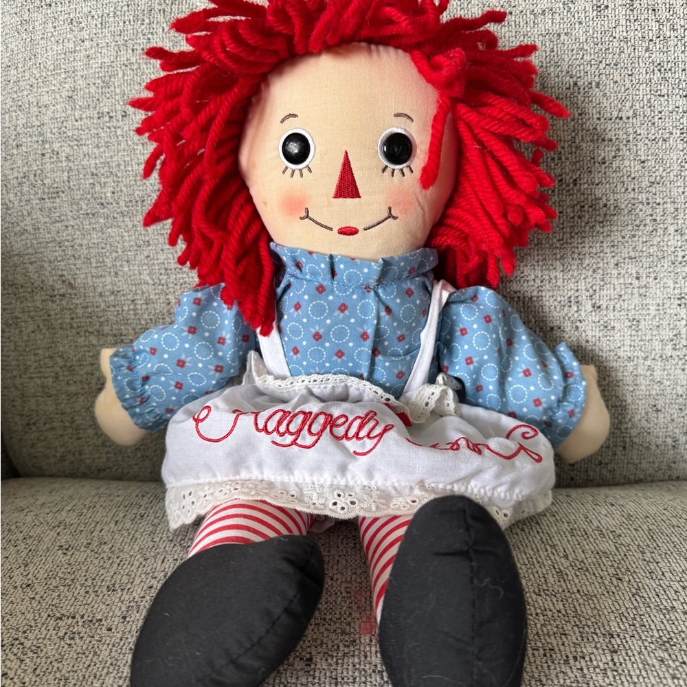 Raggedy Ann Doll with Red Hair